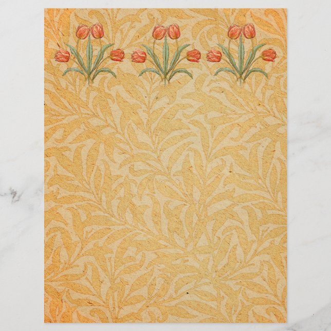 Vintage Tulip Morris Målningssamling (Framsida)