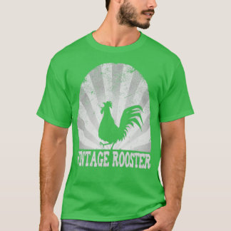 Vintage Tupp Design grått Triblend T Shirt