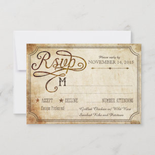 Vintage Tupp Rustic Land OSA kort