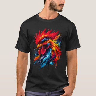 Vintage tupphane stridsentusiast målad _ t shirt
