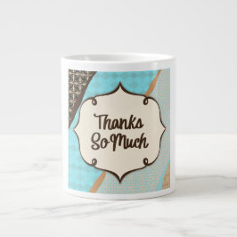 Vintage Turcos - Tack så mycket Jumbo Mugg