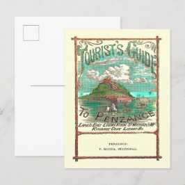Vintage turistguide till Penzance resor Vykort