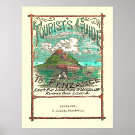 Vintage Turistguide till Penzance Travel Poster