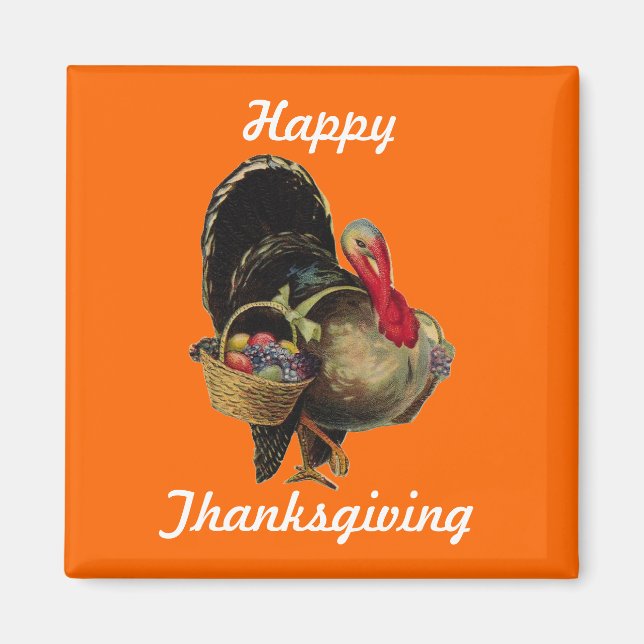 Vintage Turkey Magnet (Framsidan)