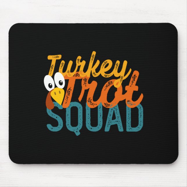Vintage Turkey Trot Squad-framträdande Musmatta (Framsidan)