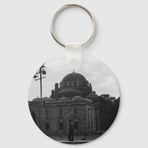 Vintage Turkiet Istanbul Beyazit camii moské Nyckelring