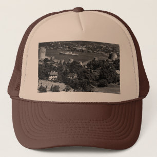 Vintage Turkiet Istanbul Bosporen Fästning Canvas Keps