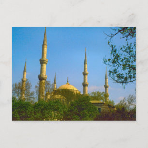 Vintage Turkiet - Istanbul Moské Vykort
