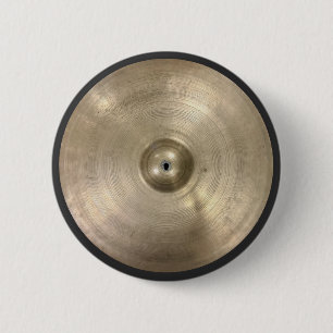 Vintage turkisk Konstantinopel-cymbal Knapp