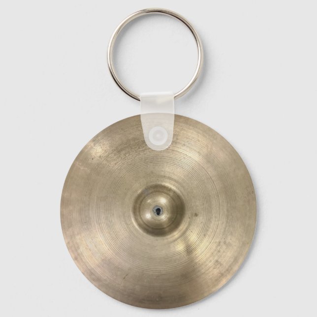 Vintage turkiska Konstantinopel cymbal Nyckelring (Baksida)