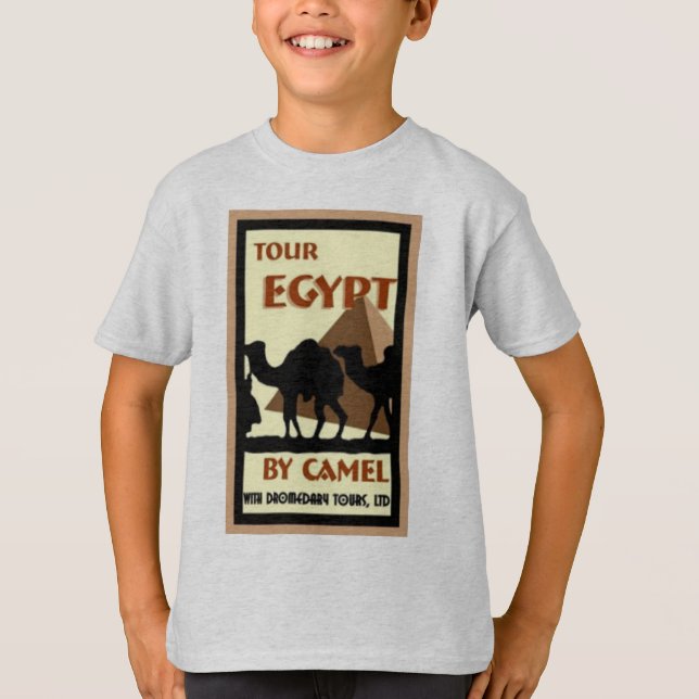 Vintage turnerar egypten t shirt (Framsida)