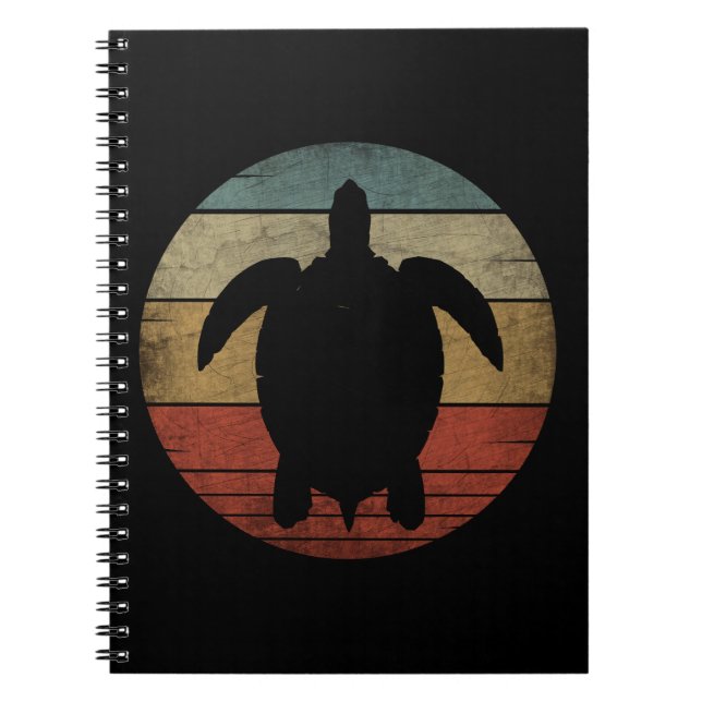 VINTAGE TURTLE ANTECKNINGSBOK (Framsidan)