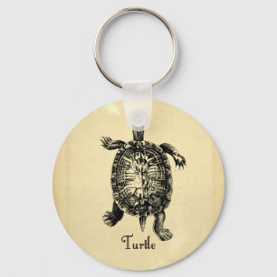 VINTAGE TURTLE NYCKELRING