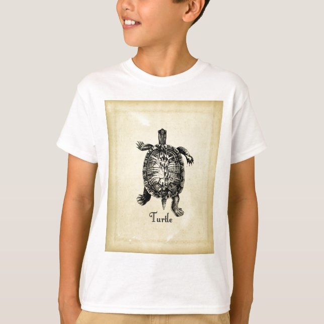 VINTAGE TURTLE T-SHIRT (Framsida)