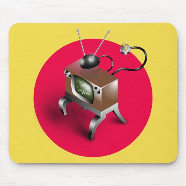 Vintage TV-design - Musmatta (Framsidan)