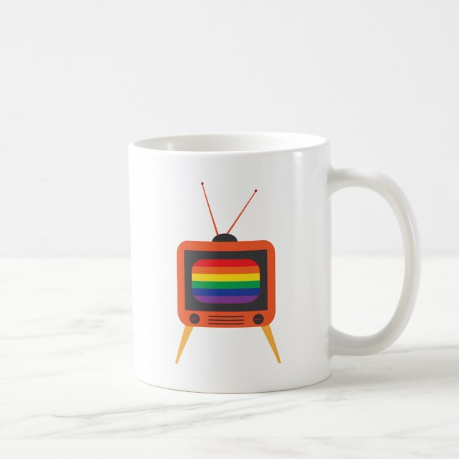 Vintage TV Kaffemugg (Höger)