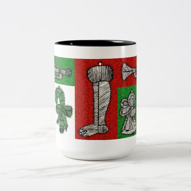 Vintage Två-Tonad Mugg (Center)