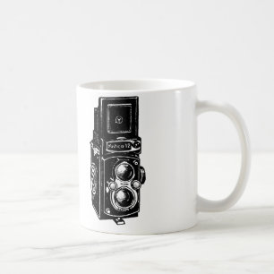 Vintage Tvålins Reflex Camera Graphic Collection Kaffemugg