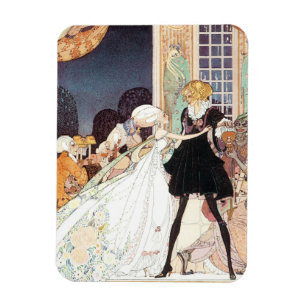 Vintage Twelve Dancing Princesses av Kay Nielsen Magnet