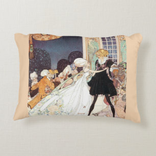 Vintage Twelve Dancing Princesses av Kay Nielsen Prydnadskudde