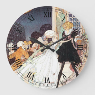 Vintage Twelve Dancing Princesses av Kay Nielsen Stor Klocka