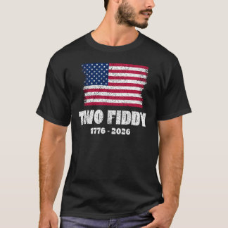 Vintage Two Fiddy Amerikansk Meme T Shirt