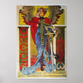 Vintage Tysk reklam Poster