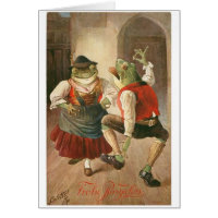 Vintage - tyska dansgrodor kopplar ihop,