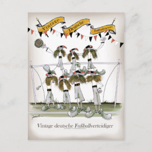 vintage tyska försvarare vykort