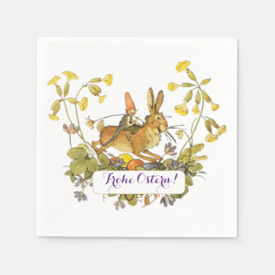 Vintage Tyska Påsk Pappersservett