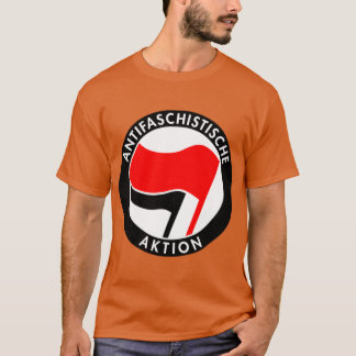Vintage Tyskland Antifaschistische Aktion AntiFasc T Shirt