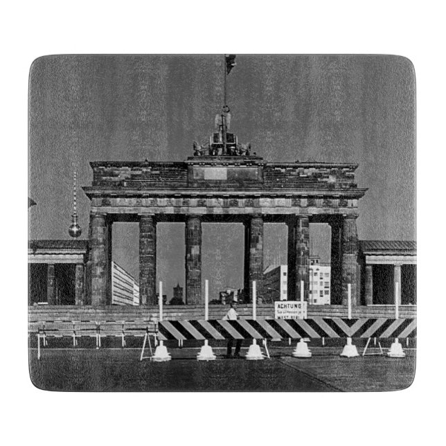 Vintage Tyskland Berlin Brandenburg Grind (Framsidan)