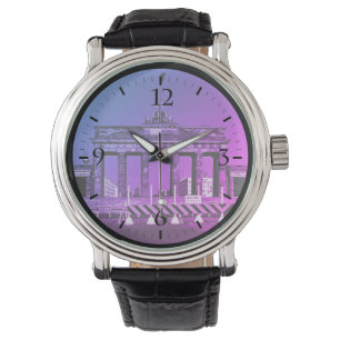 Vintage Tyskland Berlin Brandenburg Grind Armbandsur