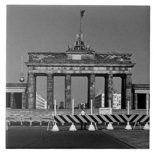 Vintage Tyskland Berlin Brandenburg Grind Kakelplatta