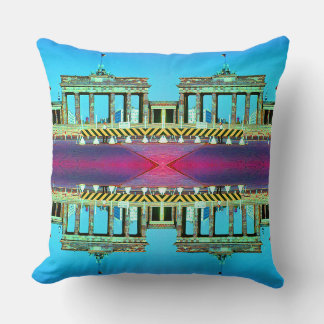 Vintage Tyskland Berlin Brandenburger Tor Kudde
