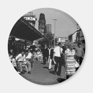 Vintage Tyskland Berlin kurfürstendamm avenue Magnet