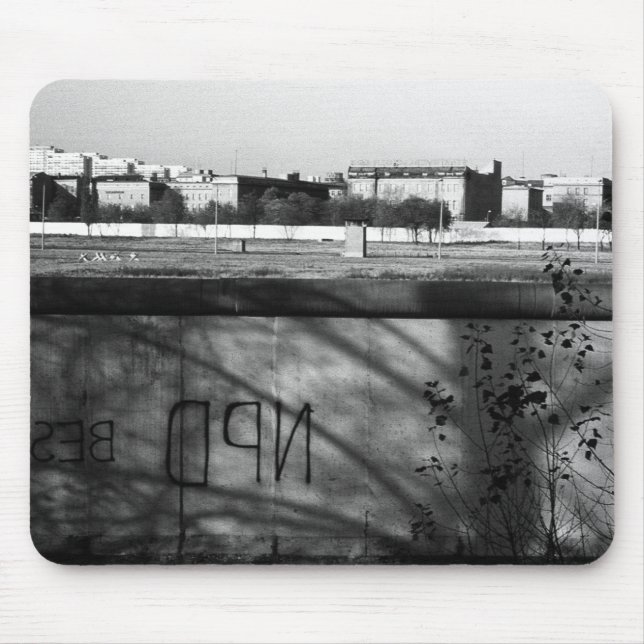 Vintage Tyskland Berlinmur 1970 Musmatta (Framsidan)