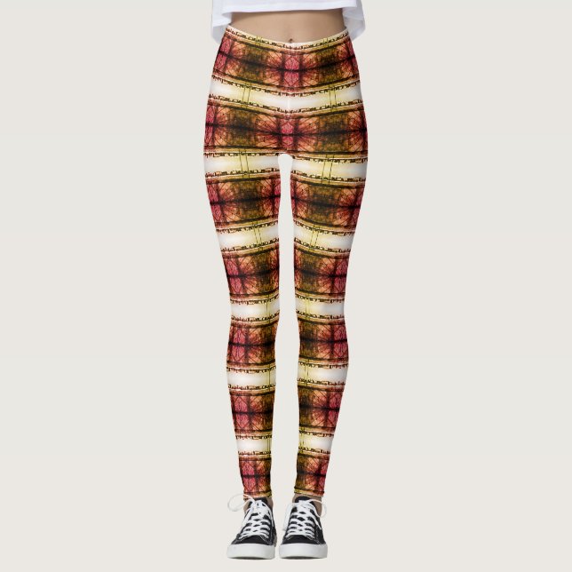 Vintage Tyskland Berlinmur Leggings (Framsida)