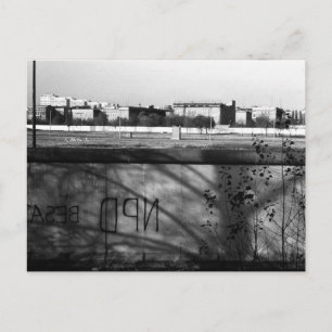 Vintage Tyskland Berlinmur Vykort