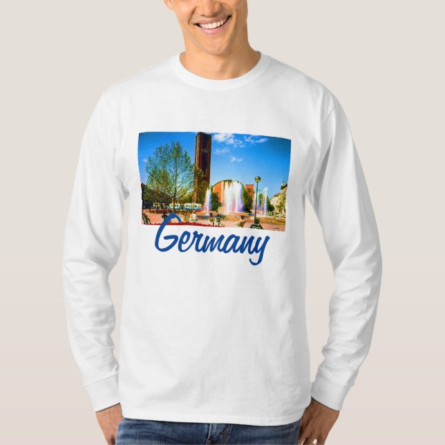 Vintage Tyskland München sendlinger platz Matthäus T Shirt (Framsida)