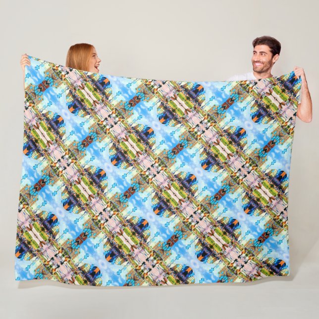 Vintage Tyskland München Towngate Karistor Fleecefilt (På plats)