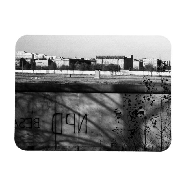 Vintage Tysklandare Berlinmuren Magnet (Horisontell)