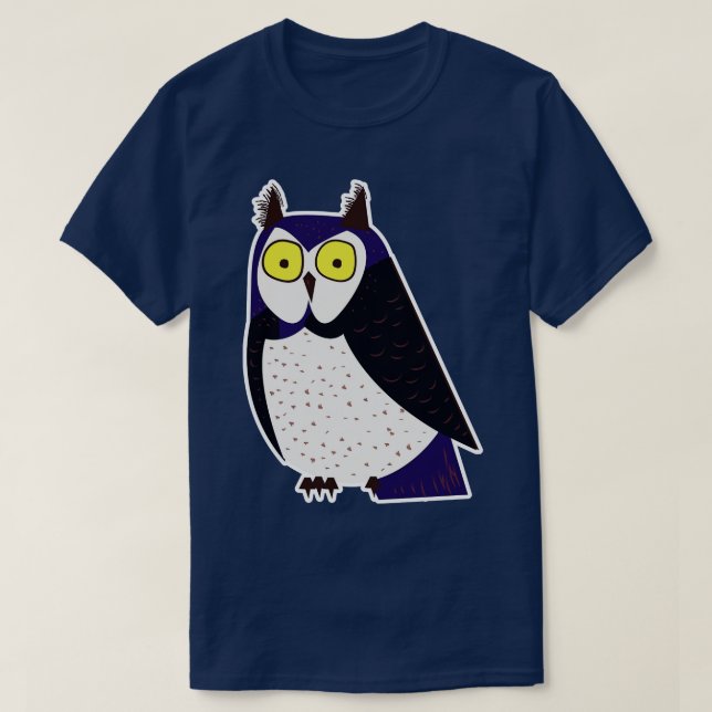 Vintage Uggla T Shirt (Design framsida)