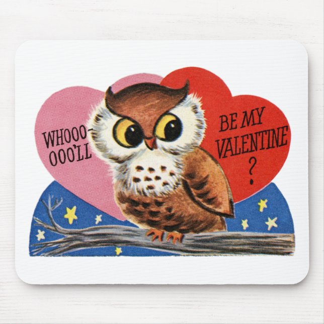 Vintage Uggla Valentine Musmatta (Framsidan)