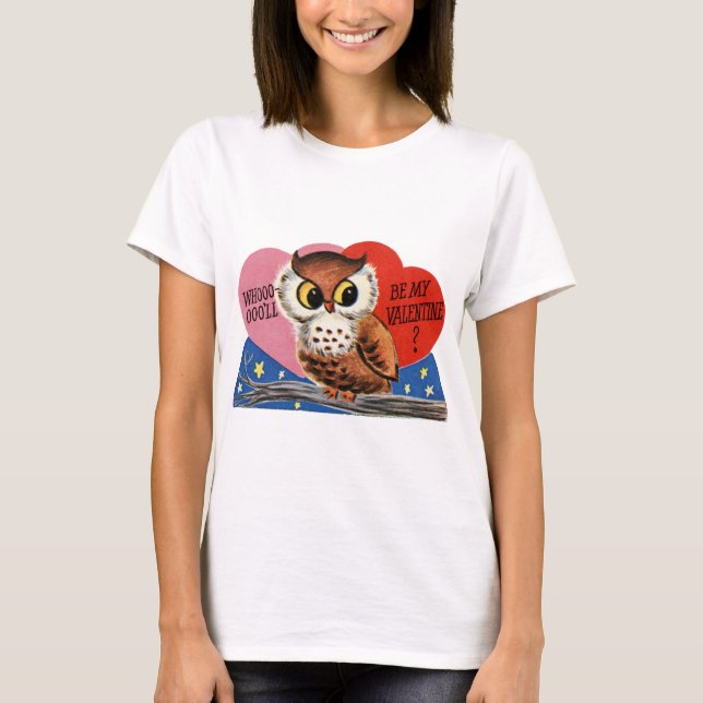 Vintage Uggla Valentine T-shirt (Framsida)