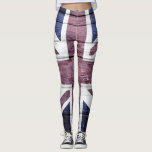 Vintage UK Flagga #11 Leggings<br><div class="desc">Vintage UK Flagga. Design finns på andra produkter.</div>