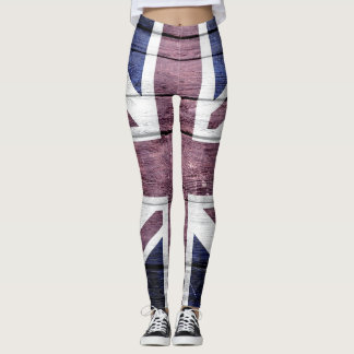 Vintage UK Flagga #11 Leggings