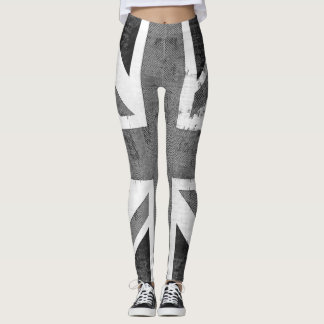 Vintage UK Flagga Leggings