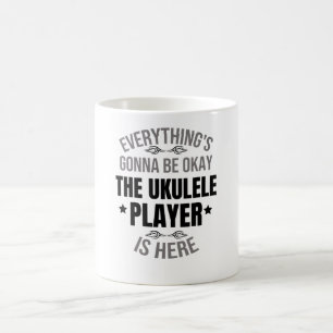 Vintage Ukulele-gåvor Ukulele Players presenter Kaffemugg