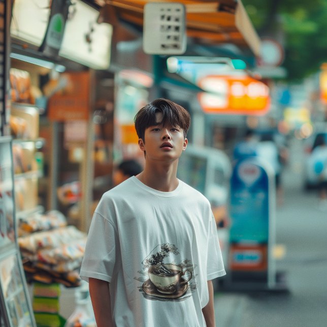 vintage Underbara kaffevågen T Shirt (Skapare uppladdad)